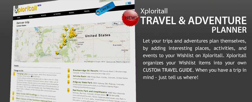 Xploritall travel planner splash
